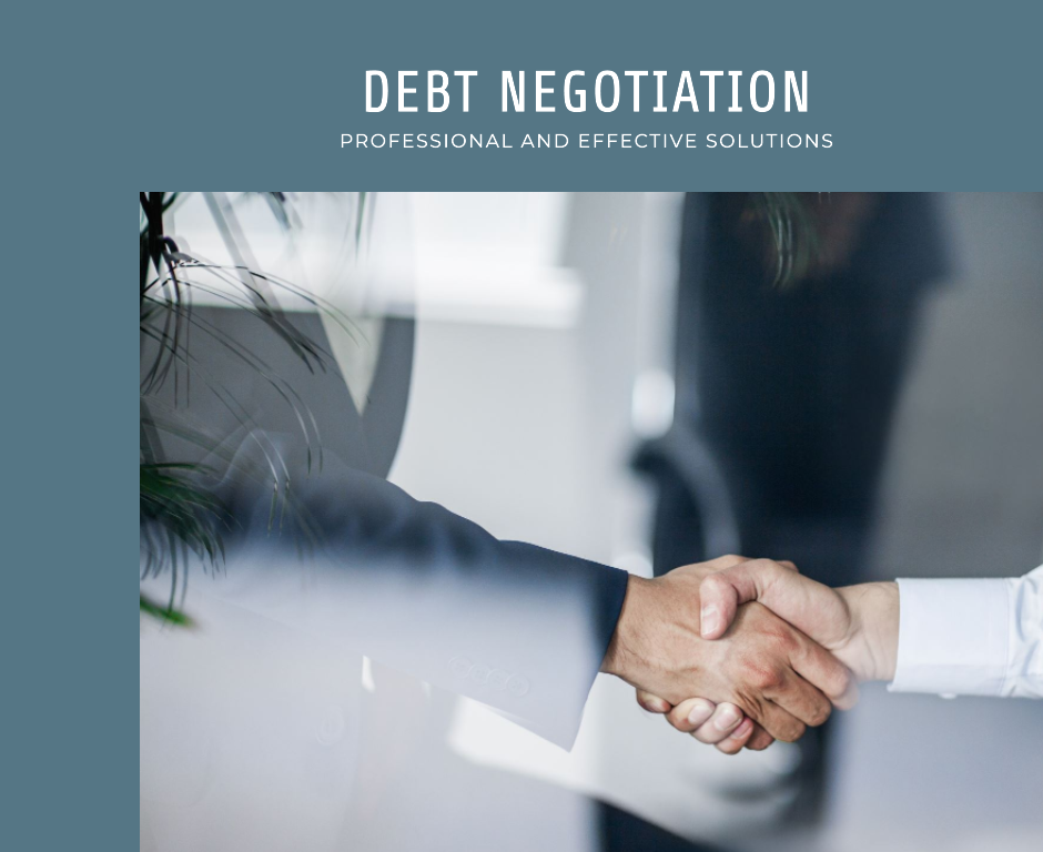 negotiating debt Debt Relief